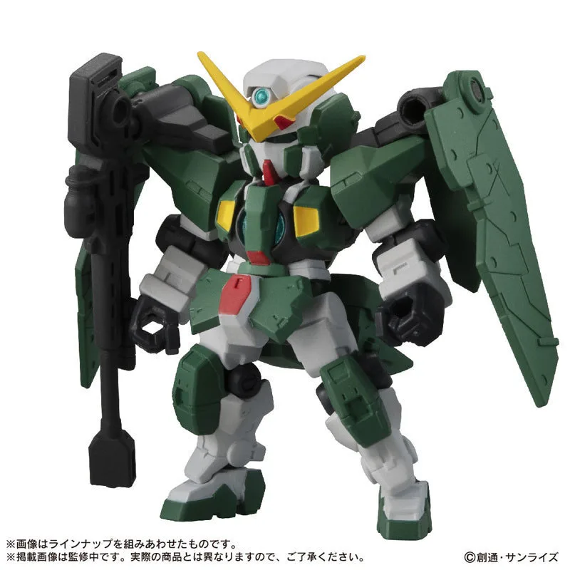 BANDAI Original Model Kit MOBILE SUIT ENSEMBLE EX.NO.15 Transformable Mobile Suit Anime Figure Model Toys Model Gifts for Boys