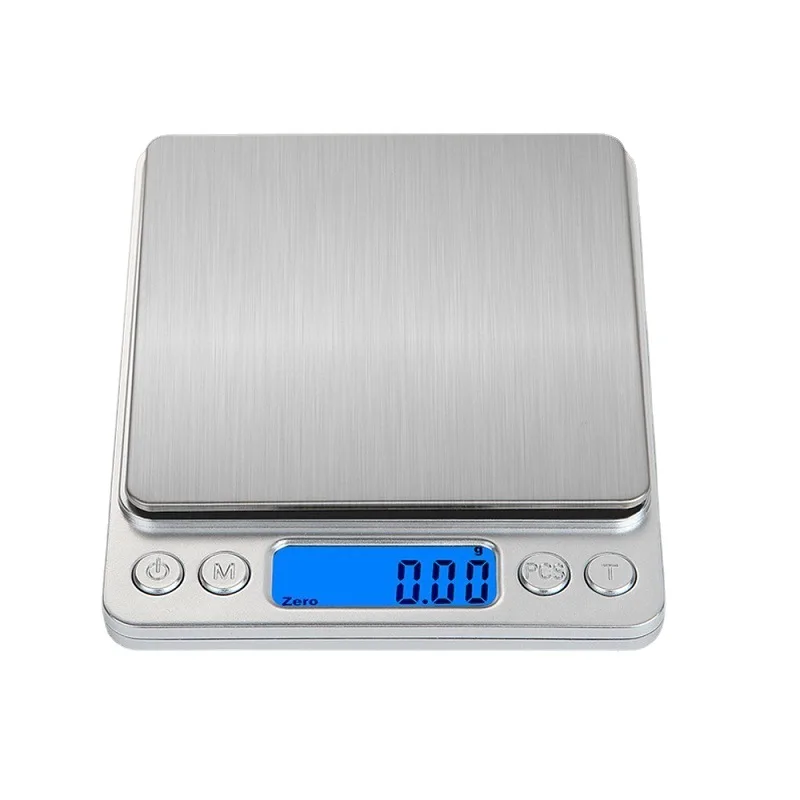 3000g X 0.1g Digital Gram Scale Pocket Electronic Jewelry Weight Scale 500g X 0.01g Scale / NO Retail Packaging