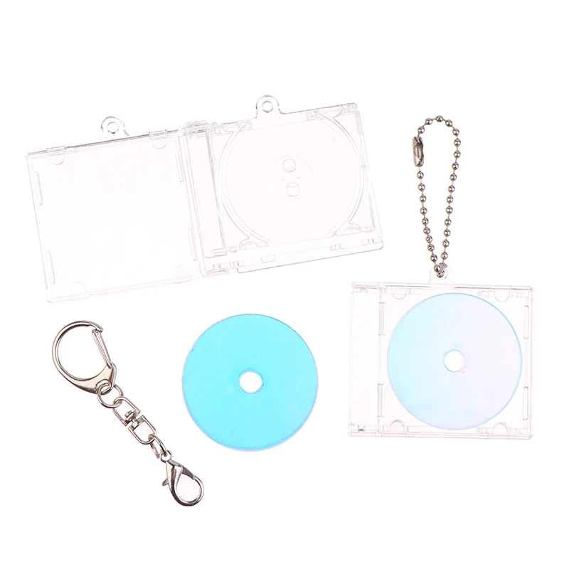1 Set Peripheres Gedenkalbum mit Mini-NFC-Funktion, CD-Box, Schlüsselanhänger in Form eines CD-Players, Anhänger für DIY-Rucksack-Charms – Detail 15
