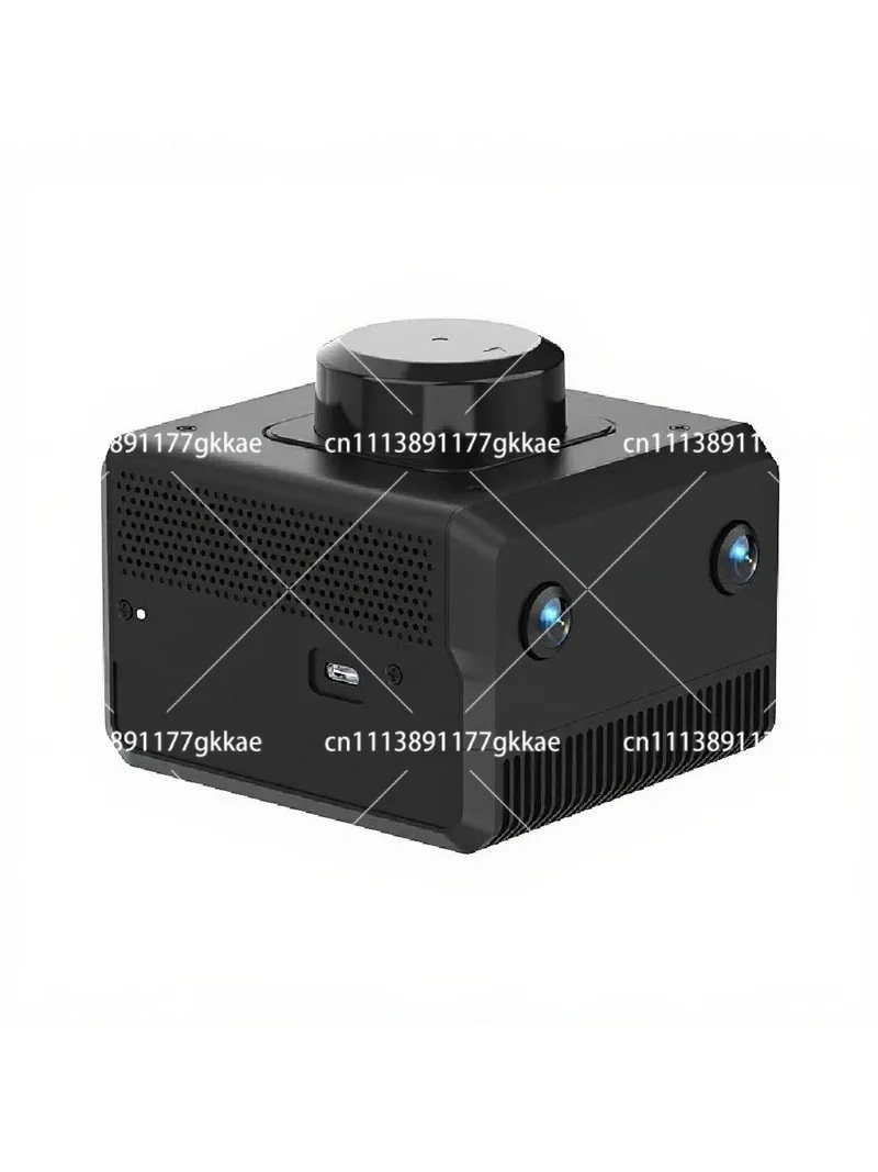 All-in-One Positioning and Mapping Sensor with LiDAR, Binocular Vision, IMU and AI Deep Learning
