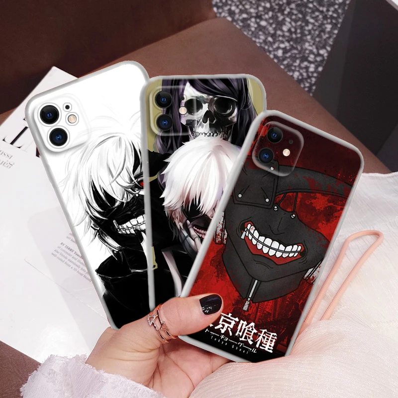 119YPJ anime Tokyo Ghoul Japan Soft Case for Moto G9 Powe One Pro E12 E22I E22 G52 G42 G32 G22 G23 Z2 Z Play P40 P30 Edge 30