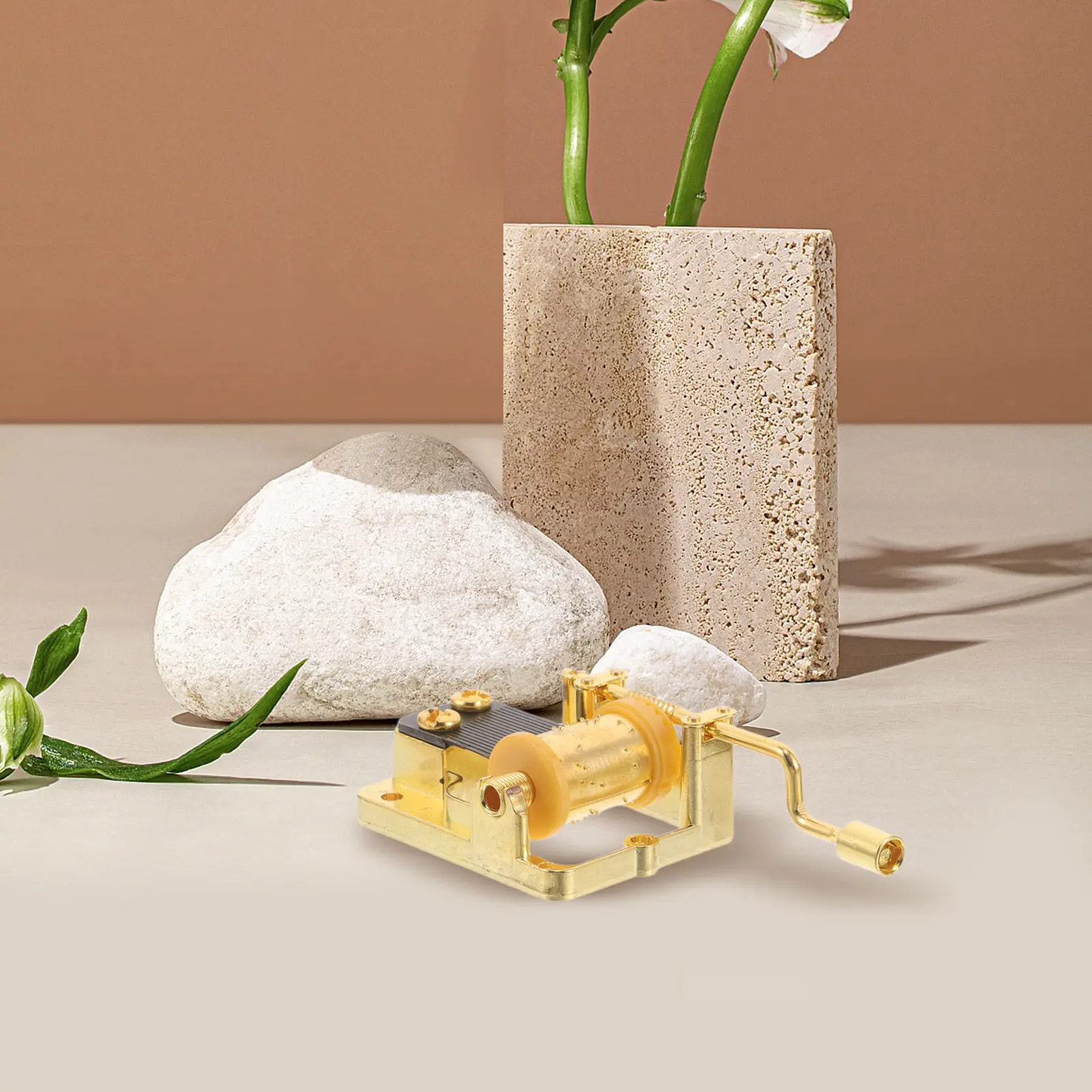 

Набор из 4 мини-музыкальных механизмов с ручным приводом для самостоятельной сборки, портативные запасные части для музыкальных шкатулок, идеально подходят для путешествий и кемпинга