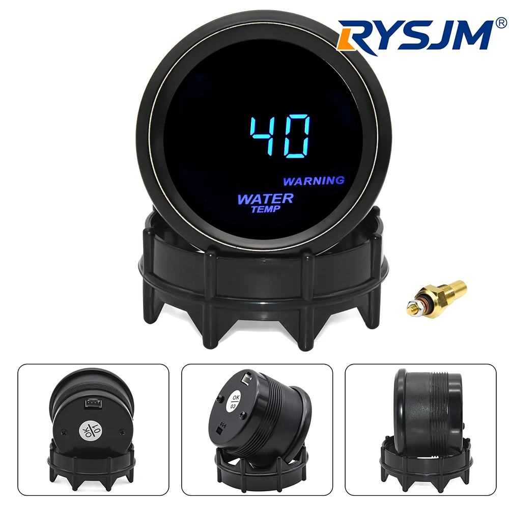 Round Water Temp Gauge 2