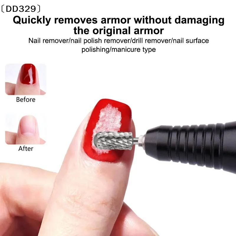 1PCS Tungsten Steel Nail Drill Bit Rotate Burr Milling Nail Cutter Bits Electric Drill Machine Manicure Pedicure Access〔DD329〕