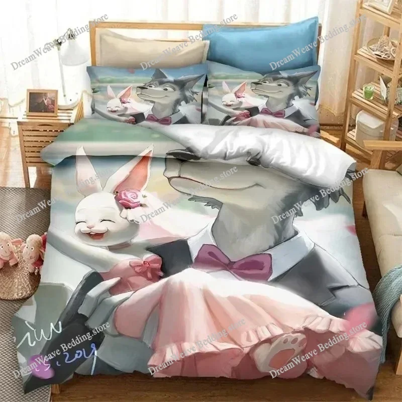 

3D Print BEASTARSB Edding Set Duvet Covers Set Pillowcases Comforter Bedding Sets Bedclothes Bed Quilt Cover Home Textiles