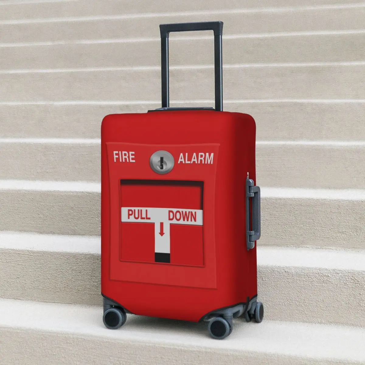 

Пожарная сигнализация, тянущая станция, чехол для чемодана, эластичные защитные чехлы для дорожного багажа на 18-32 дюймов