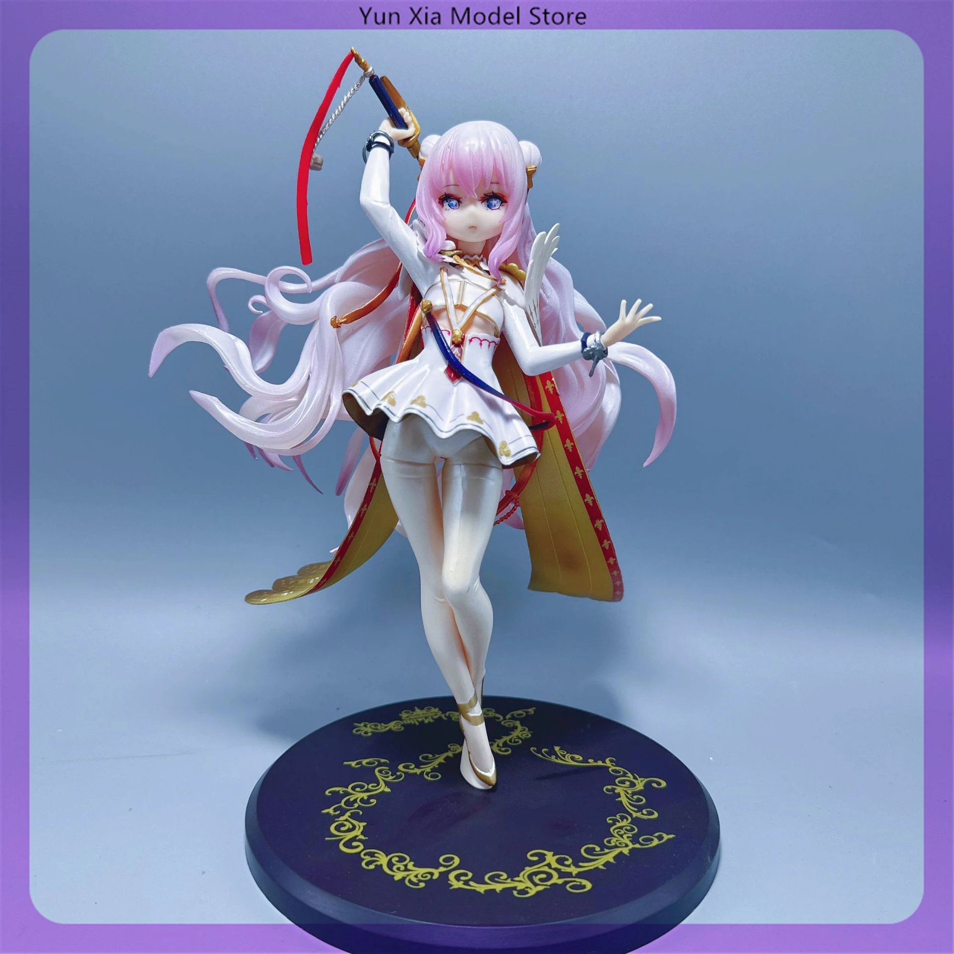 25cm Azur Lane Mnf Le Malin Stojące Figurki Anime Gra Statuetka Kreskówka Dziewczyny Modele Kolekcjonerskie Zabawki Śliczna Ozdoba Lalka Zabawka Prezent