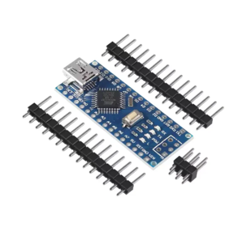 Mini / Type-C / Micro USB Nano 3.0 Met de bootloader-compatibele Nano-controller voor Arduino CH340 USB-driver 16Mhz ATMEGA328P