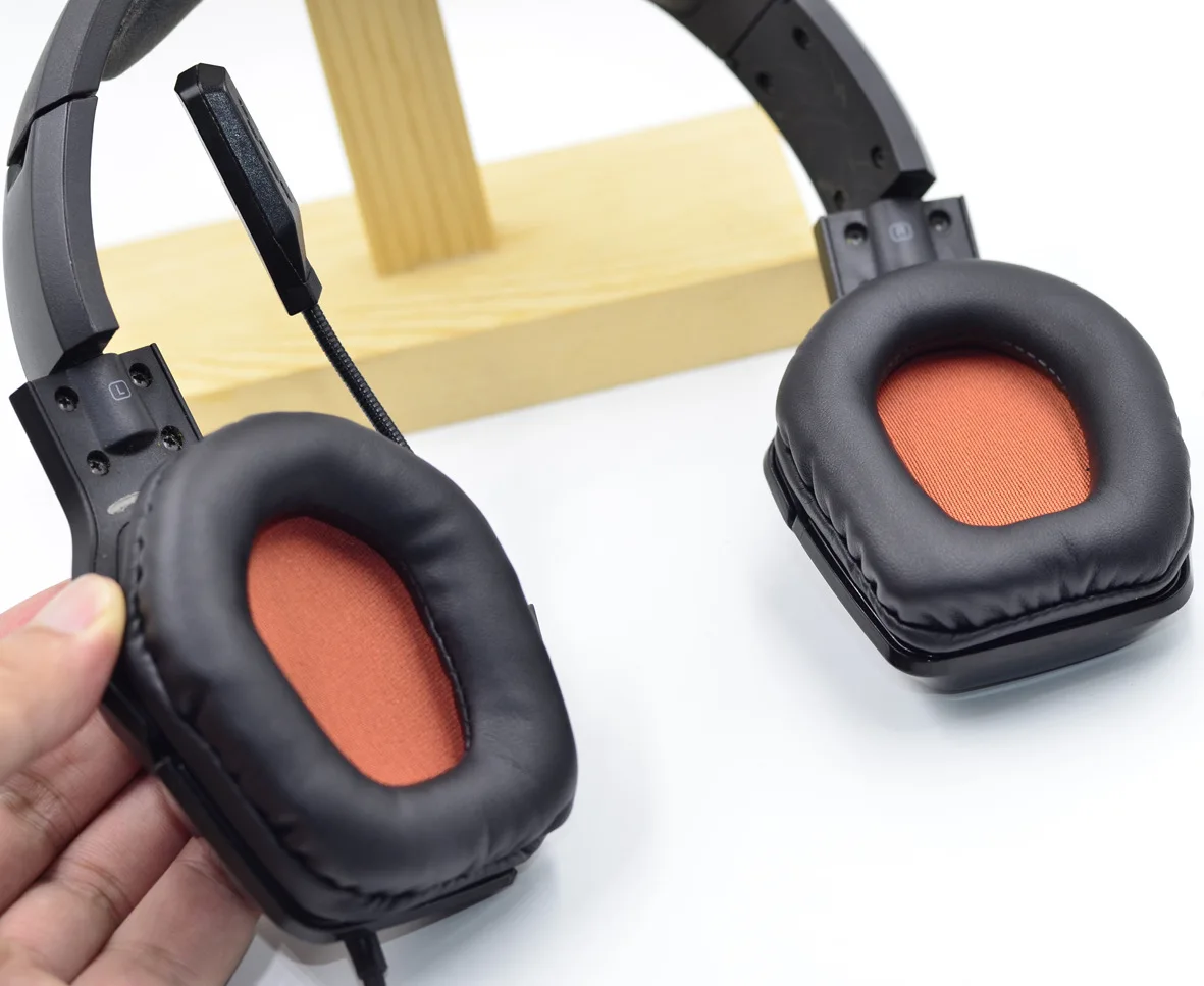 Tritton 트리거/발사기/프라이머 xbox 헤드폰 용 TMOWUK 이어 패드 메모리 폼 이어 쿠션 이어 패드 가죽 케이스 귀마개