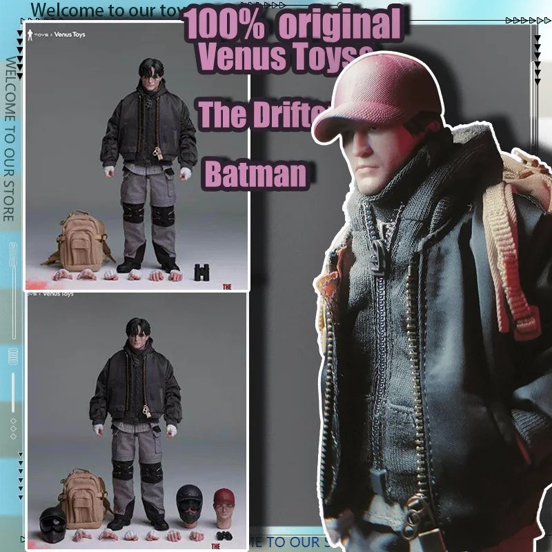 

Venus Toys& Mars Toys VET001 1/12 The Drifter Batman Bruce Wayne Action Figures VT The Batman Collect Model Toys Gifts