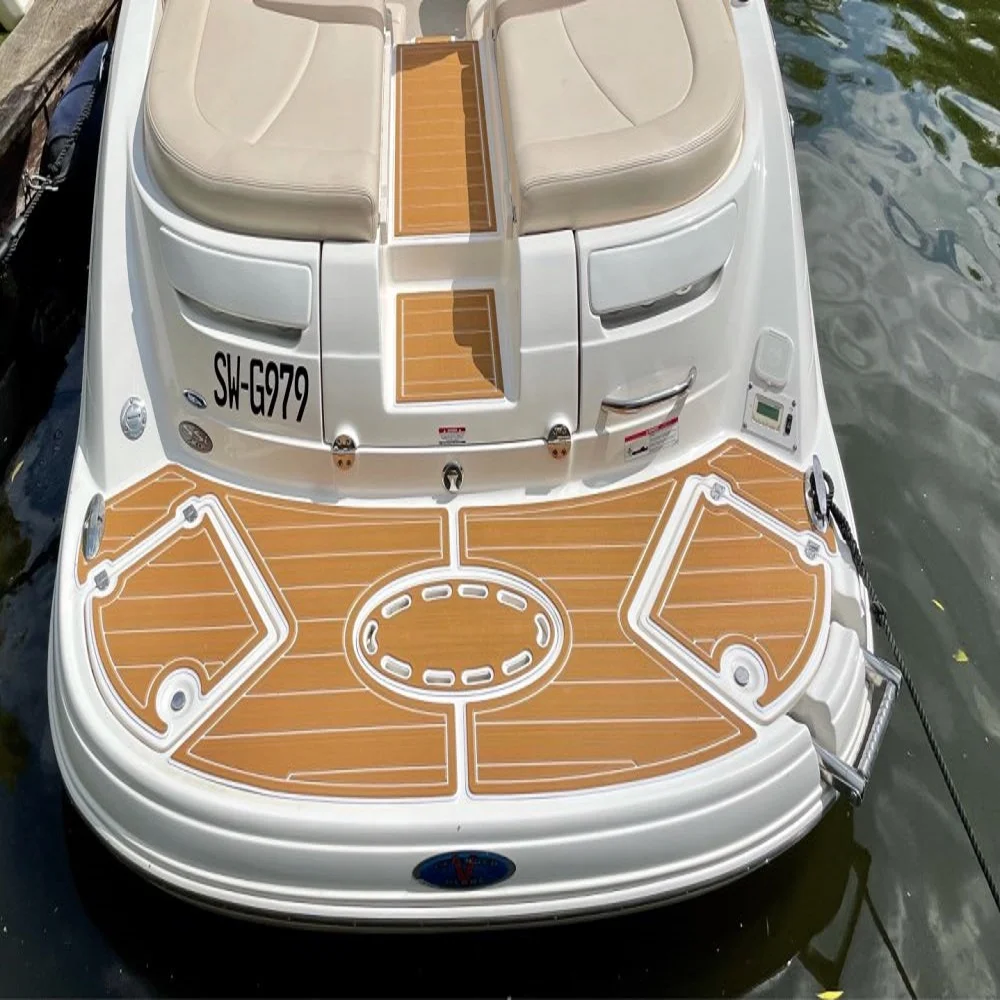 Swim Platform Pad Boat EVA Foam Teak Deck Floor Pad Mat For Boat 2008 Chaparral 236 SSI