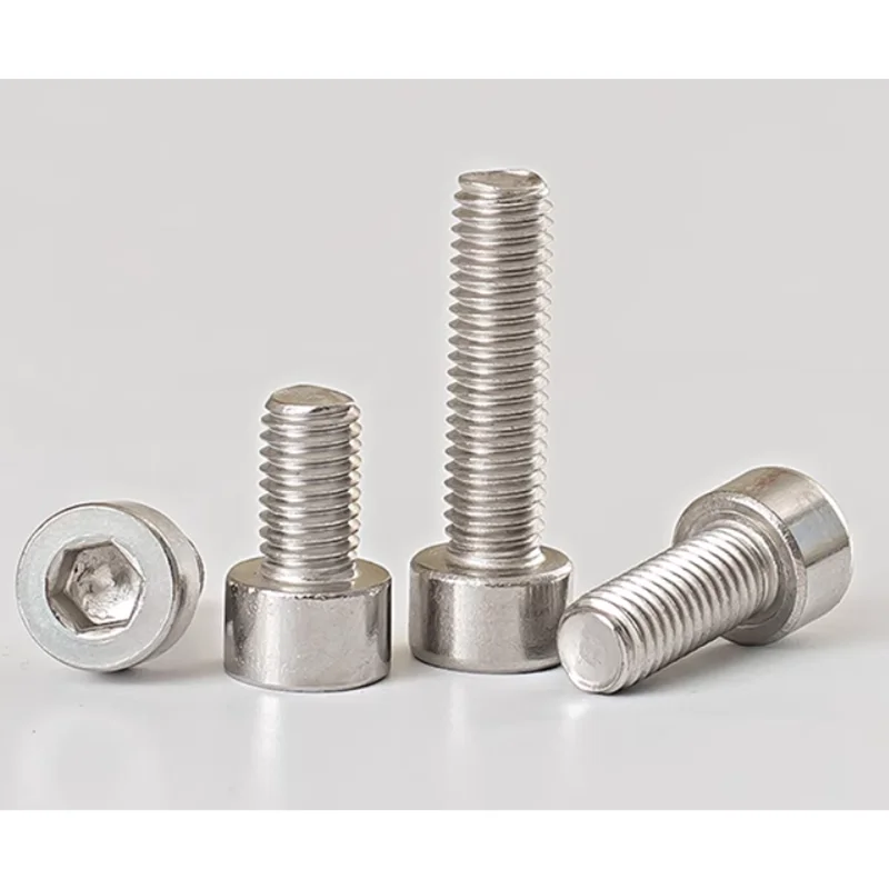 

M6*8-100M8*10-120M10*16-130 stainless steel 201 hex socket pan head cap head screws bolts hardware fasteners828