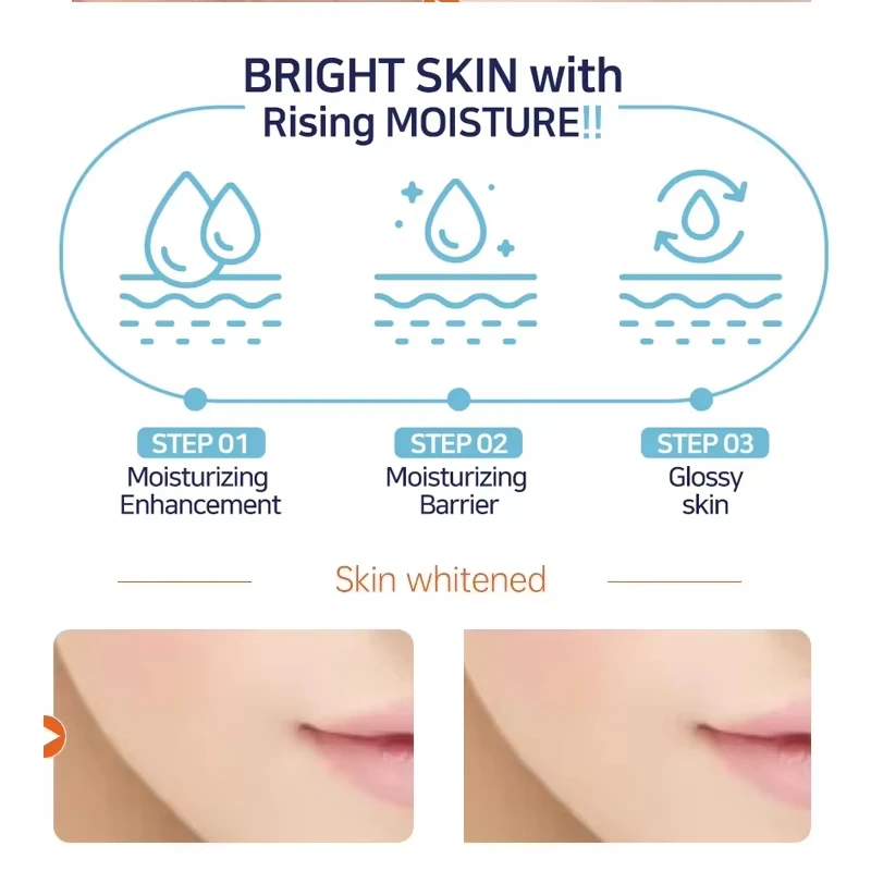 Korea 8ml Hyaluronic Acid BB Cream Glow Serum Starter Kit Moisturizing Shrink pores Rejuvenation Facial Spa Skin Care Beauty
