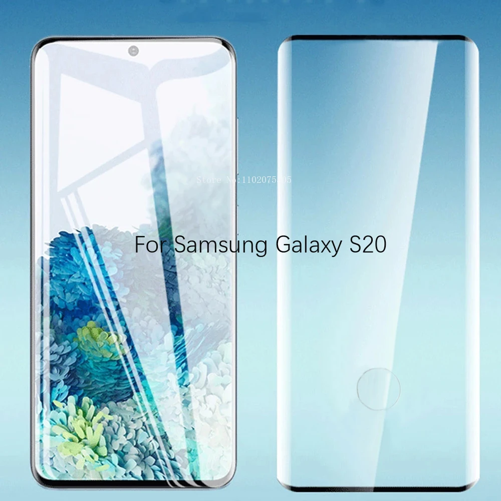 Glass For Samsung Glalxy S20 plus S21 FE S22 Ultra S10 5G S10E S9 Tempered Glass screen protector phone protective film