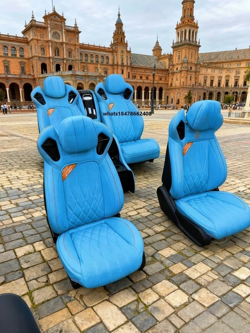 Suitable for  G Class Rear VIP Seats Changed to Four-seat Luxury Business Chair Ventilation Massage Lounger