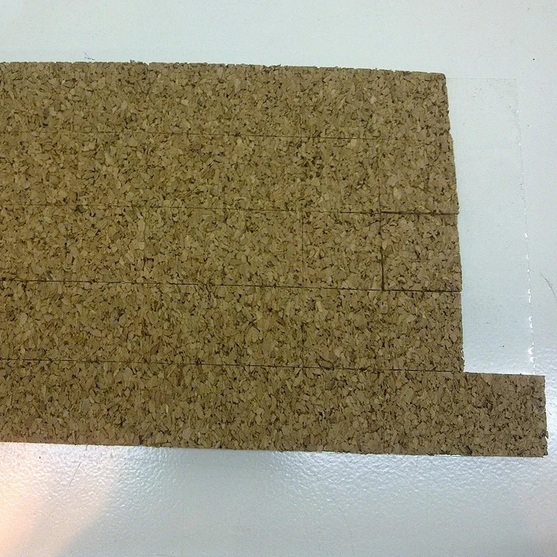 3x18x18mm Protective Cork Pads Glass Handling Transport Cork Gasket Cork Protector Pads Premium with Adhesive Foam