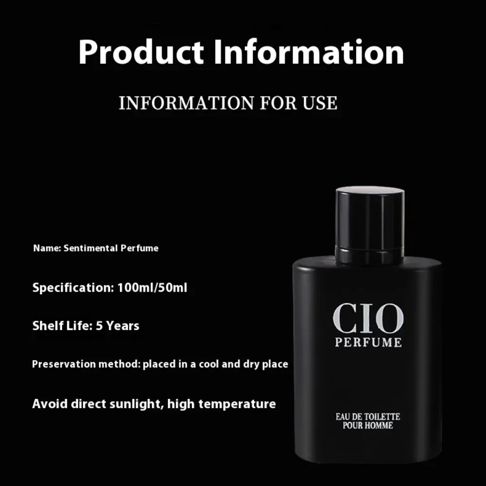 لوشن الجسم الرياضي الصيفي ذو العطر الخفيف يدوم طويلاً للرجال كولونيا من خشب الصندل الطازج أو دو تواليت 100 مل/50 مل #6