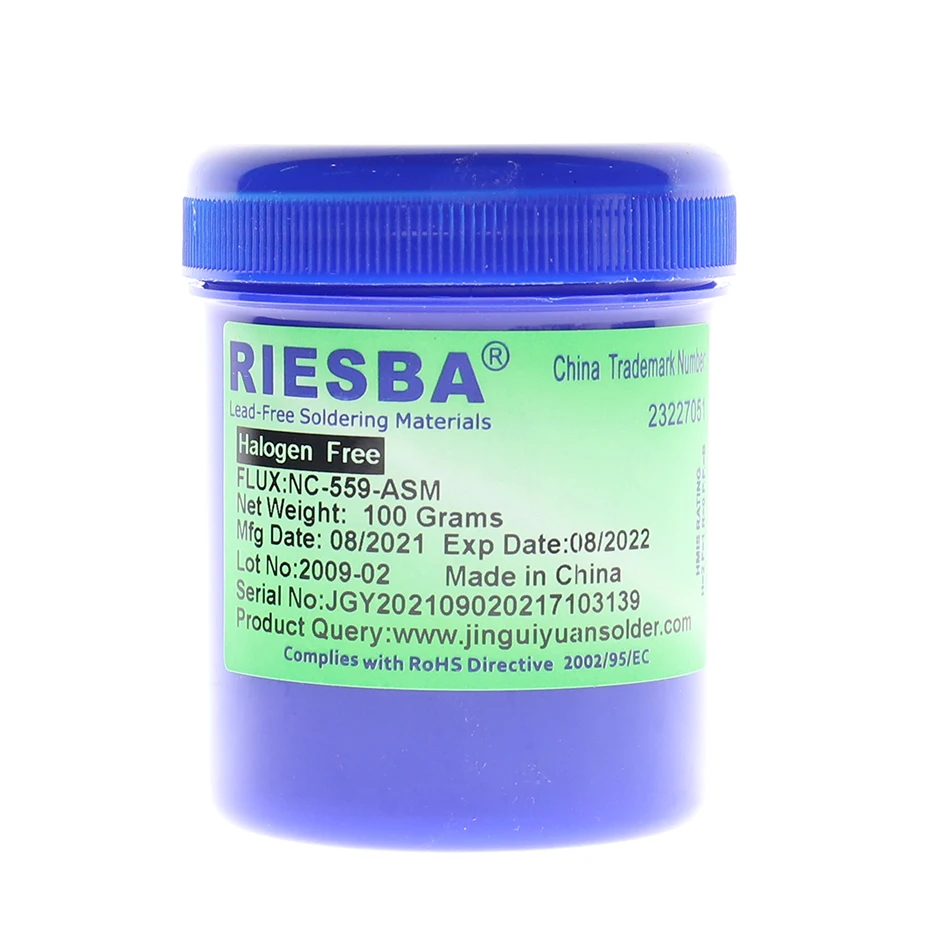 RIESBA NC-559-ASM 100g Leaded Free Soldering Flux Welding Paste!