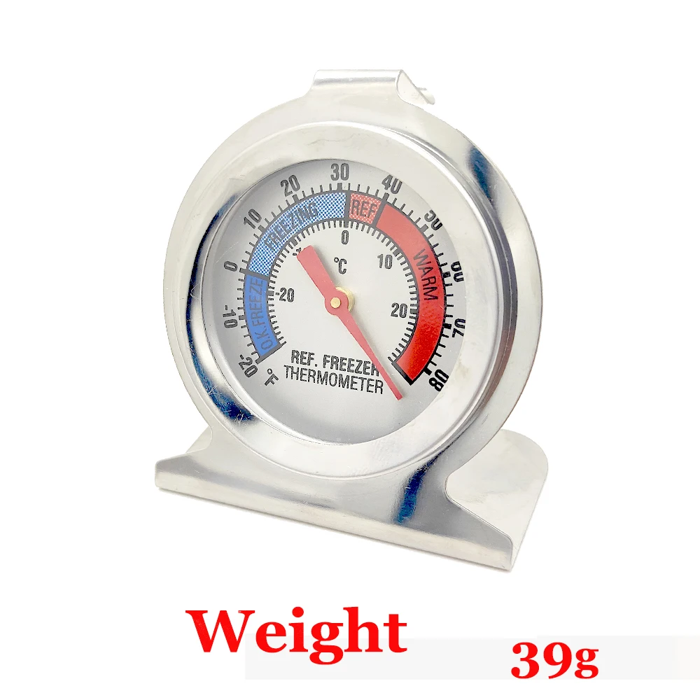 -30°C~30°C/-20°F~80°F Home Mini Fridge Refrigerator Thermometer Kitchen Freezer Hanging Temperature Meter