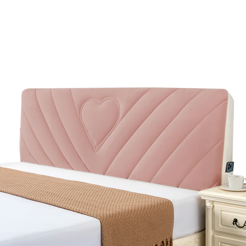 Thickened Soft Cover Bedside Protector Dustproof Full Wrap up Hide Ugly Things Cotton Fabric Simple Style Home Textile