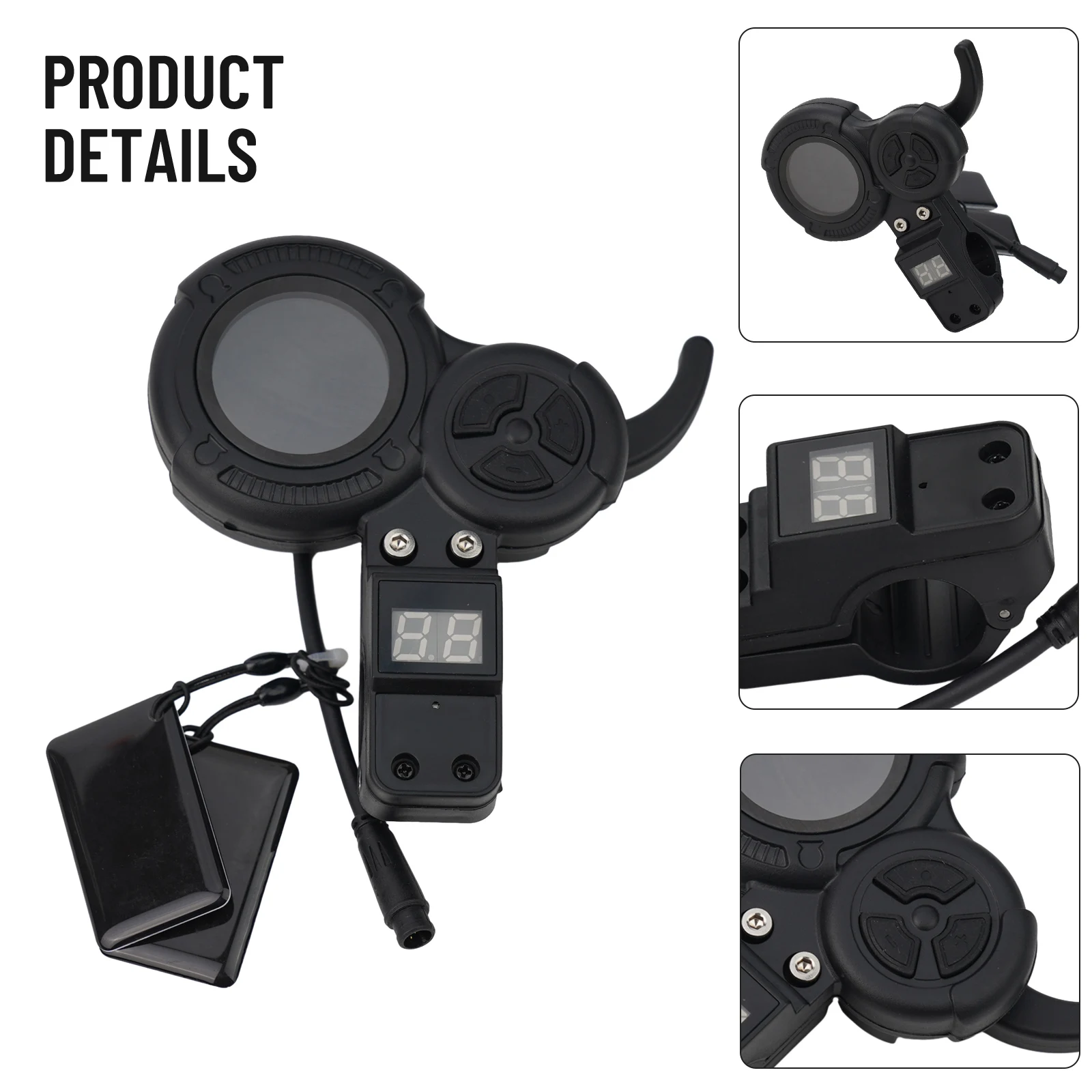 Scooter Throttle & NFC Card For For For For VSETT 810+11+ Pro 10X Black Color LED Display Trigger Easy Installation