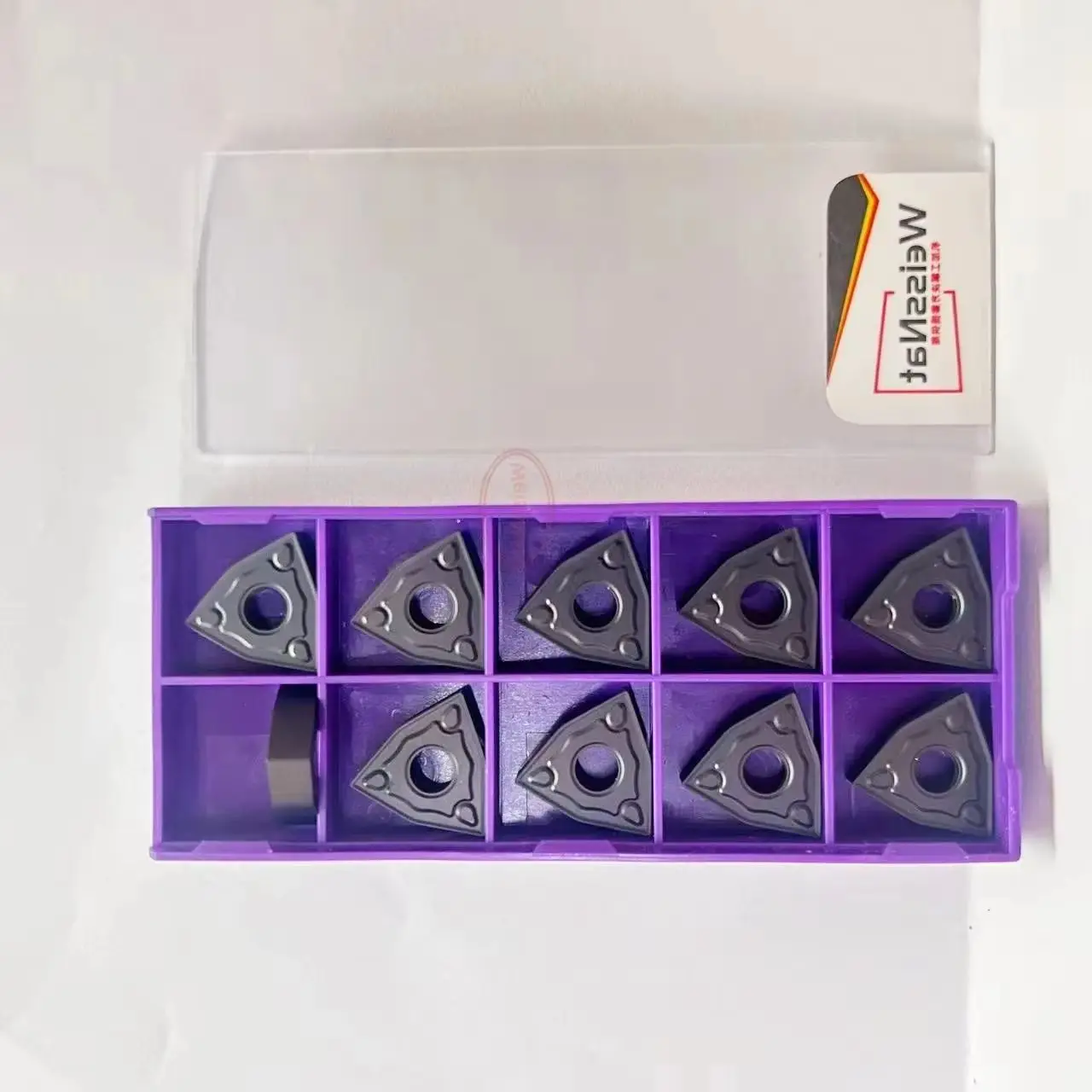 

WeissNat WNMG080404/WNMG080408/WNMG080412 TK9110 TK9115 TK9210 Carbide Insert WNMG-HKM Inserts
