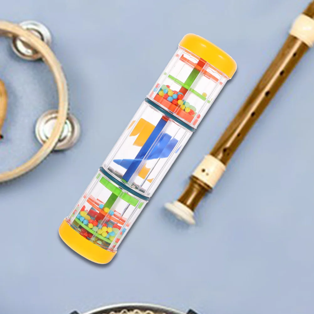 

2 шт. Развивающий музыкальный инструмент: деревянный дождевик-шейкер для сенсорных игр и раннего развития