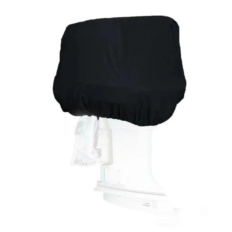 

600D Oxford PVC Coated Outboard Motor Rain Cover, Waterproof UV Resistant Boat Engine Protector for Up to 300HP Marine