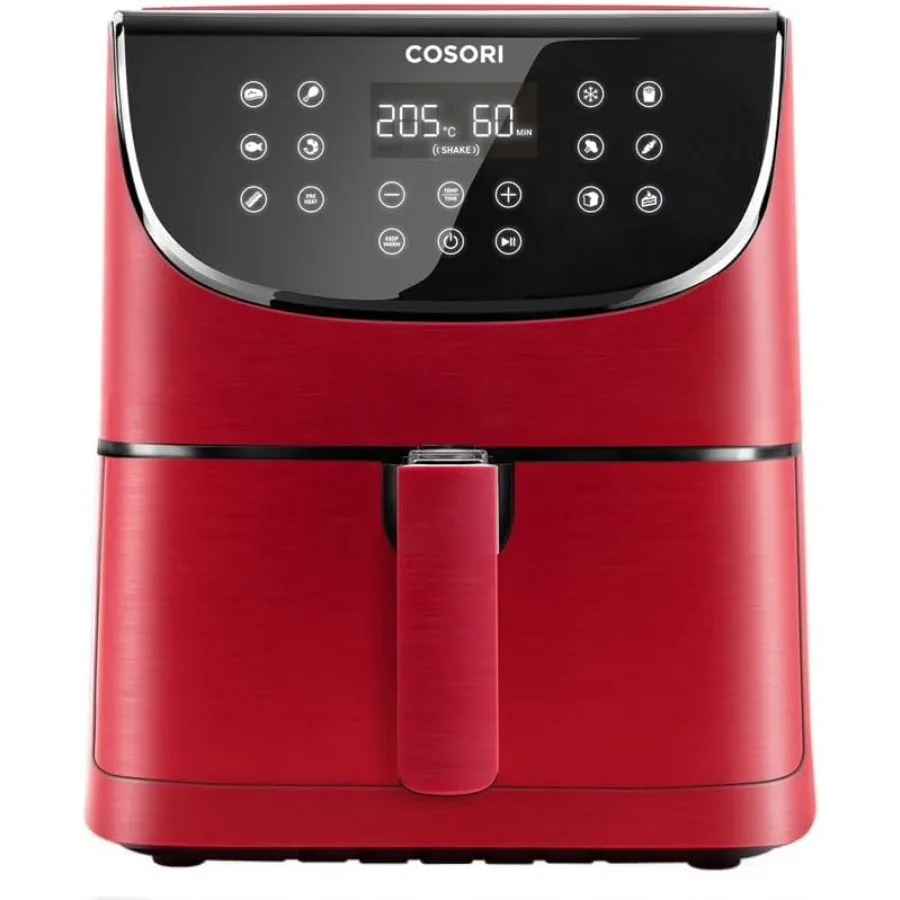

Air Fryer 5.8QT Oil-Free XL Electric Hot Air Fryer Oven Programmable 11-in-1 Cooker with Preheat Shake Reminder Equipped