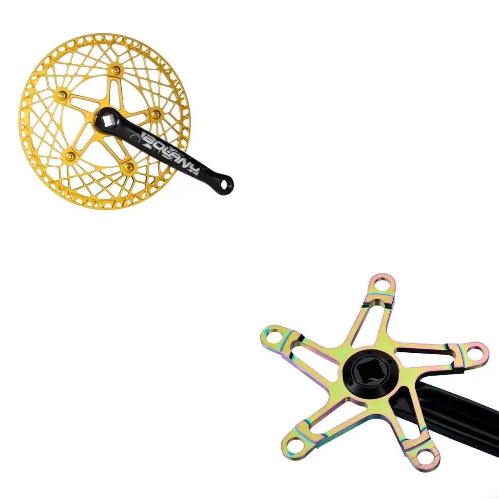 

130BCD Mountain Bike 130mm Crankset, Aluminum Alloy MTB Crank Set