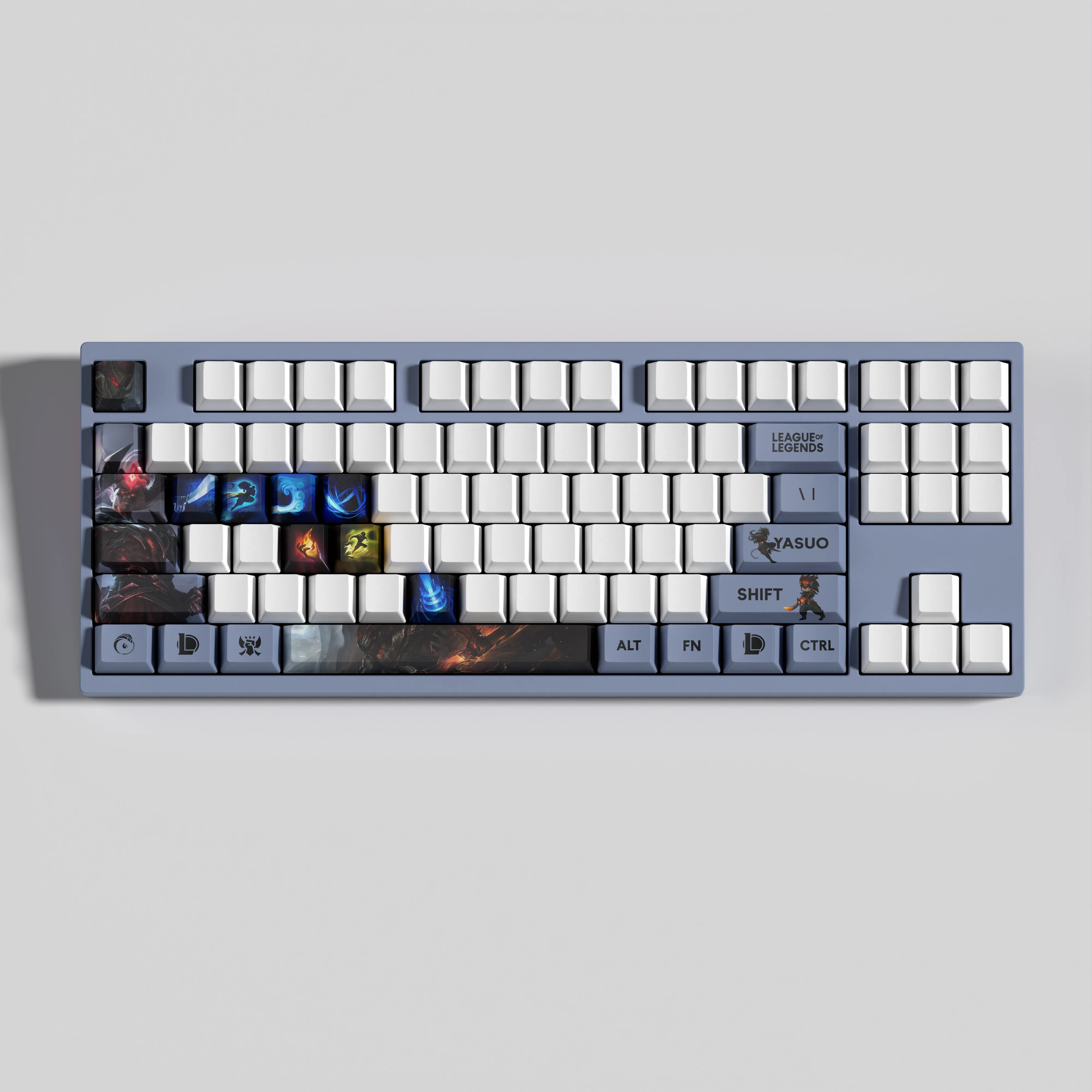 YASUO KEYCAPS New design League of Legends keycaps 30KEYCAPS  OEM Profile Keycaps for mechanical keyboard