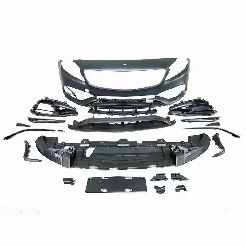 Suitable for Mercedes-Benz A-Class W177 W176 A180 A200 A250 upgrade modification A45 AMG body kit front bumper rear bumper