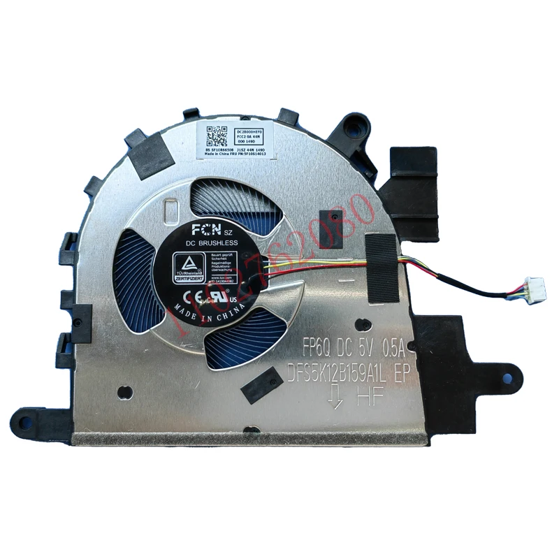 Original Laptop CPU Cooling Fan For Lenovo IdeaPad 1 15ALC7 15IAU7 82R4 SF10R66508 Notebook PC Fan Cooler Brand New 5F10S14013