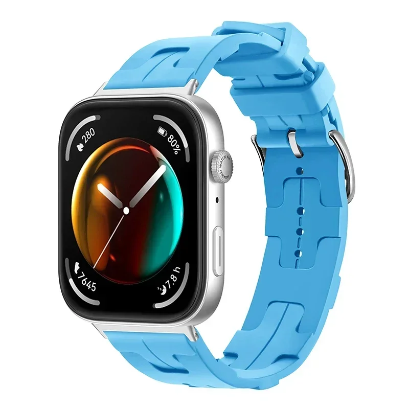 Silicone Sport Strap Comfortable Sport Band Replacement Sport Watchband Bracelet Wristband for Huawei Watch FIT 3 Accessories