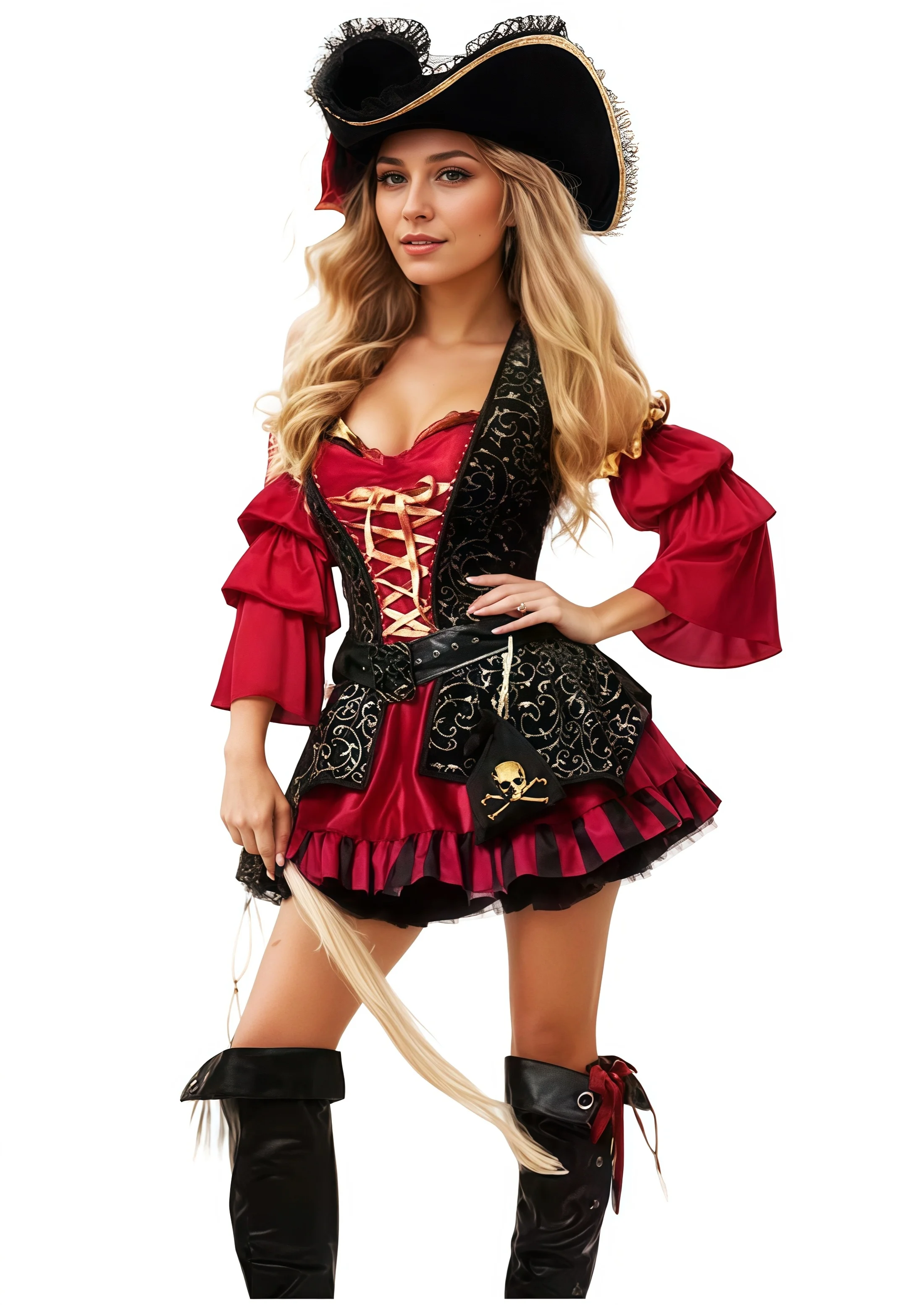 F1444 Disfraz de pirata español