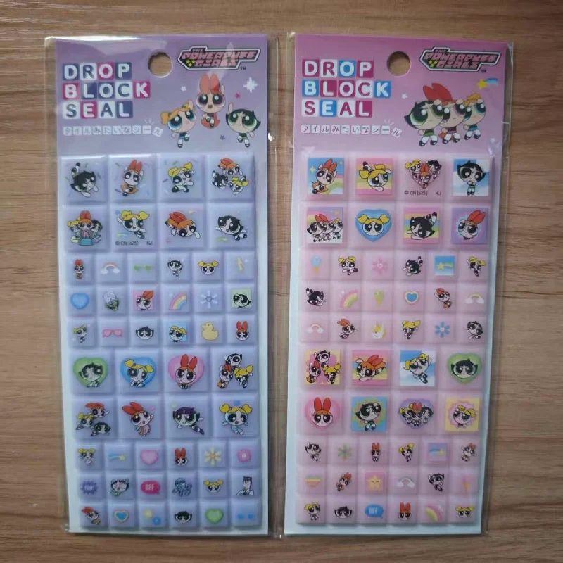 

2-10 шт. 3D-наклейки Kawaii «Суперкрошки» с тиснением, мини-кубики, милые декоративные стикеры для DIY, украшения для чехлов телефонов, скрапбукинга, подарок на день рождения