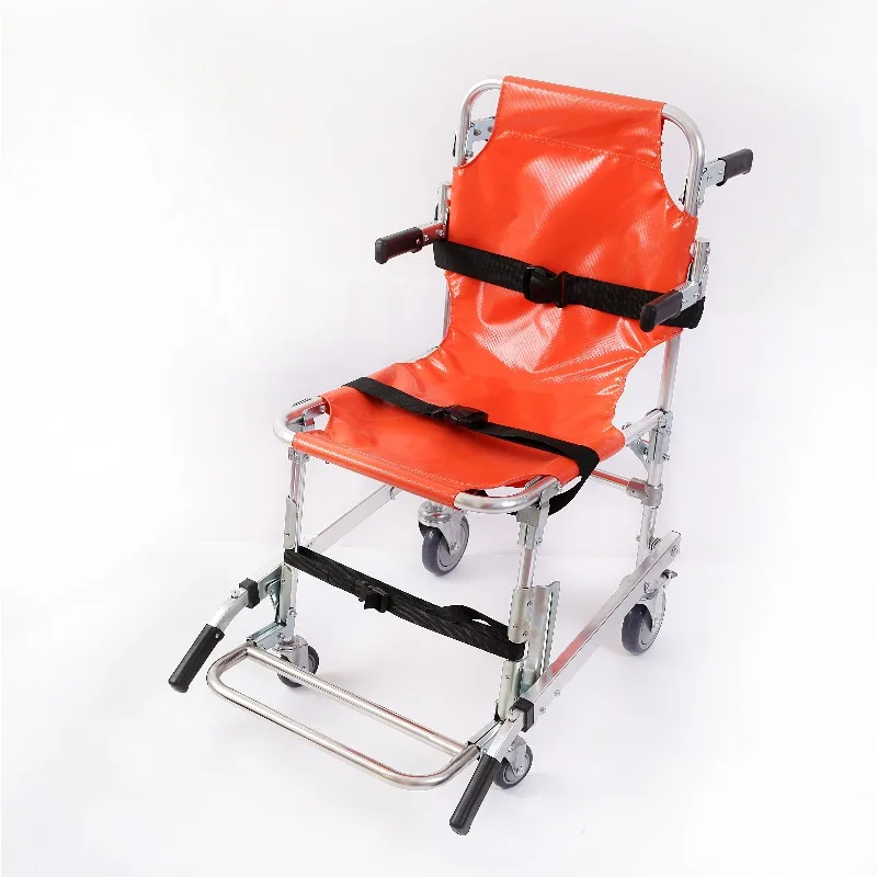 Chair-Type Emergency Stair Stretcher - Foldable First Aid Stretcher for Fire Exit Rescue