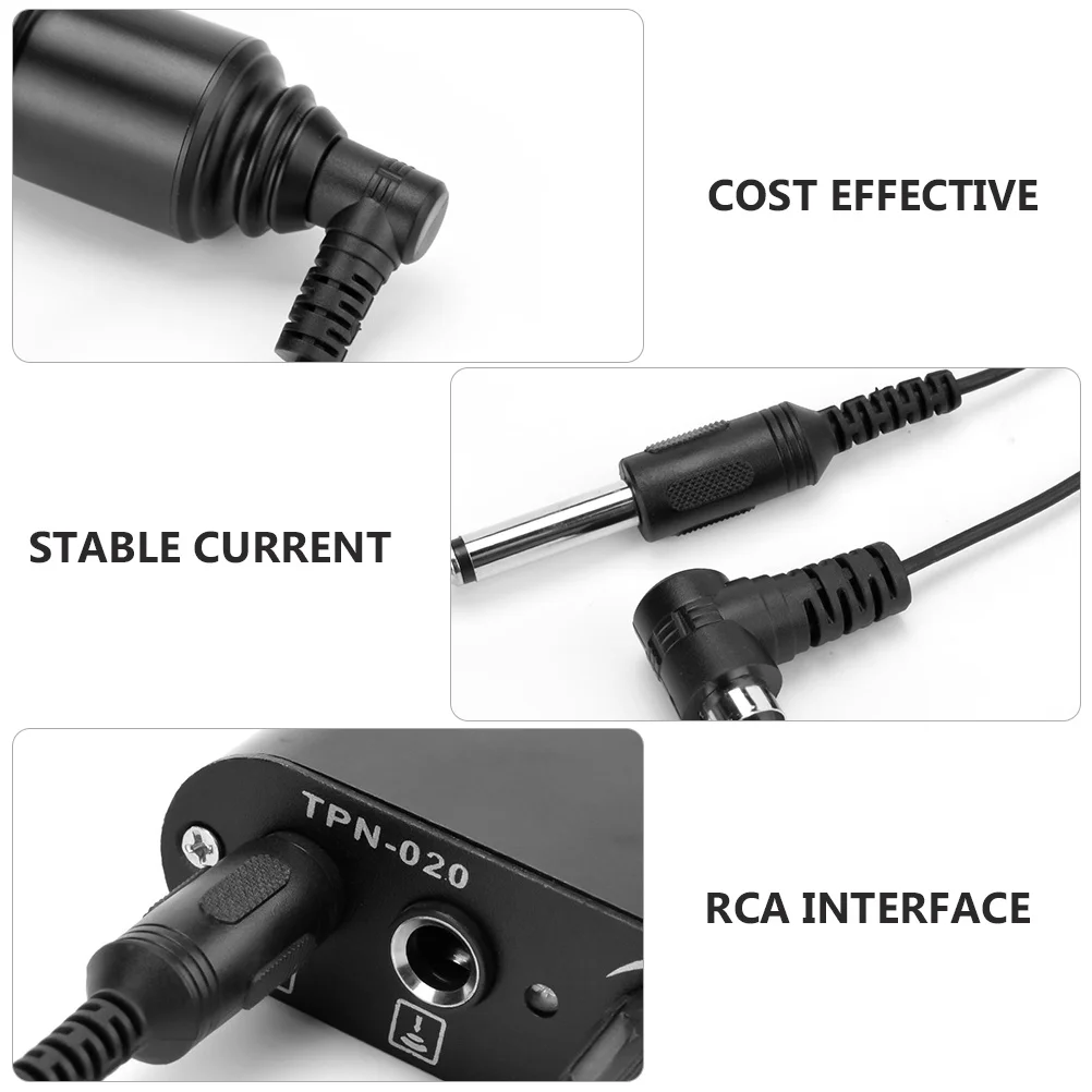 

1.92m Tattoos Machine Cable Heavy Duty Audio Interface Line Strong Conductive Clip Cord for Tattoo Power Supply Accessories Kit