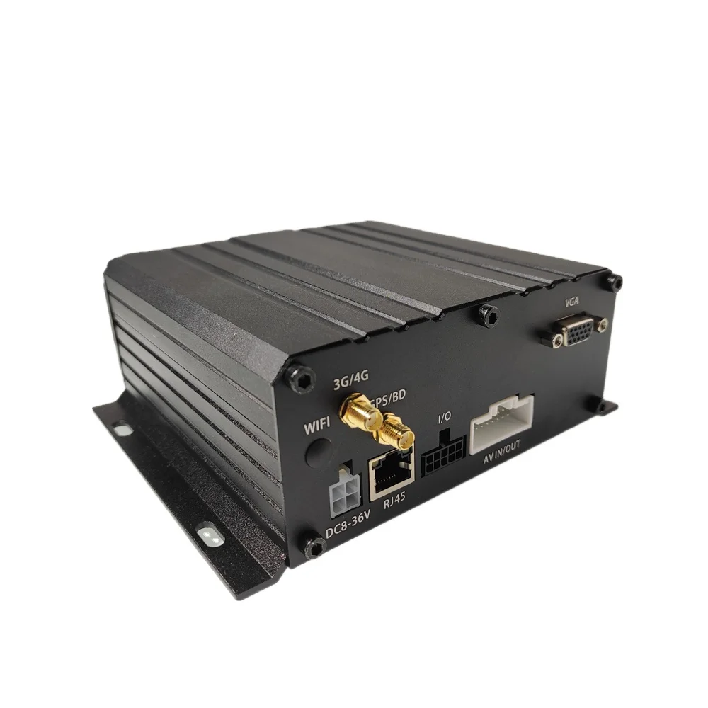 

Камера грузового автобуса MDVR 4-канальный SD HDD Прямая трансляция Мобильный видеорегистратор Экран регистратора 4G 5G GPS