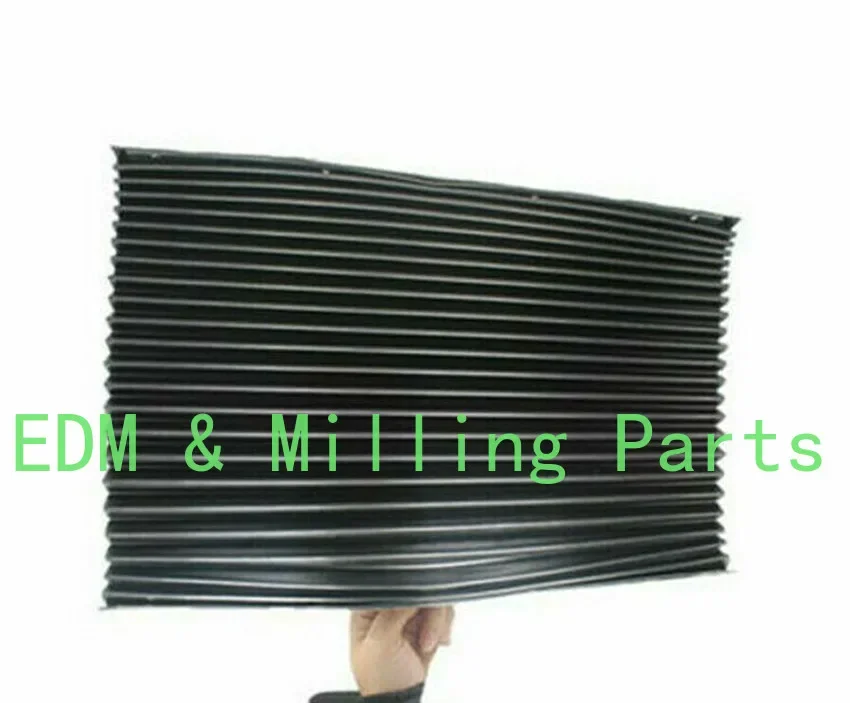 CNC Milling Machine Part Accordion Type Mill Retractable Way Rubber Cover 400 * 600 For Bridgeport Mill Part