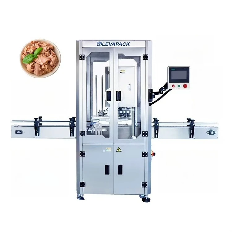 Automatic Canning Sealing Machine Aluminum Tin Can Sealer for Tuna Fish Production Line