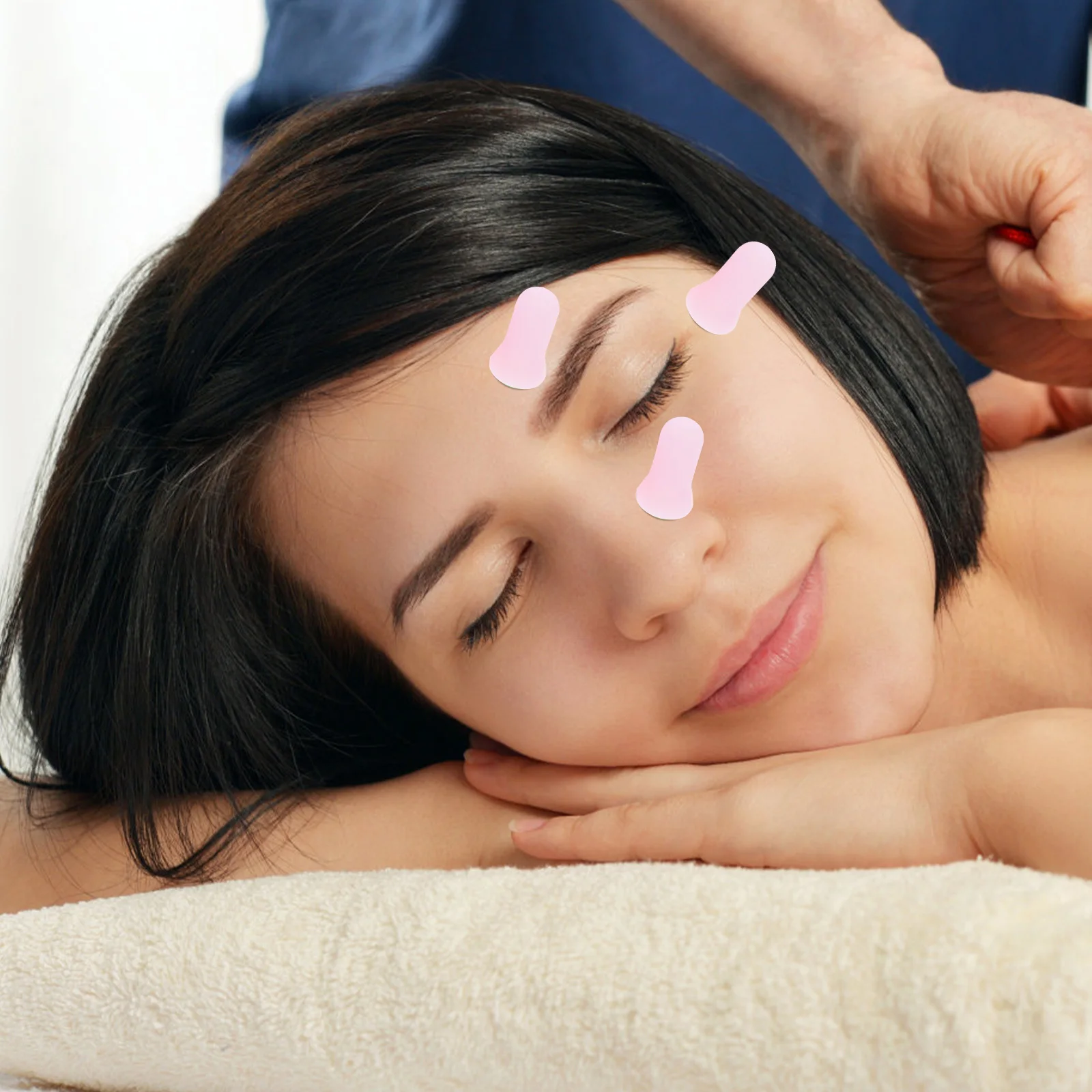 

12Pcs Mini Eye Cupping Silicone Suction Cups Portable Eye Fatigue Relief Moisture Absorption Blood Circulation Massage Tool