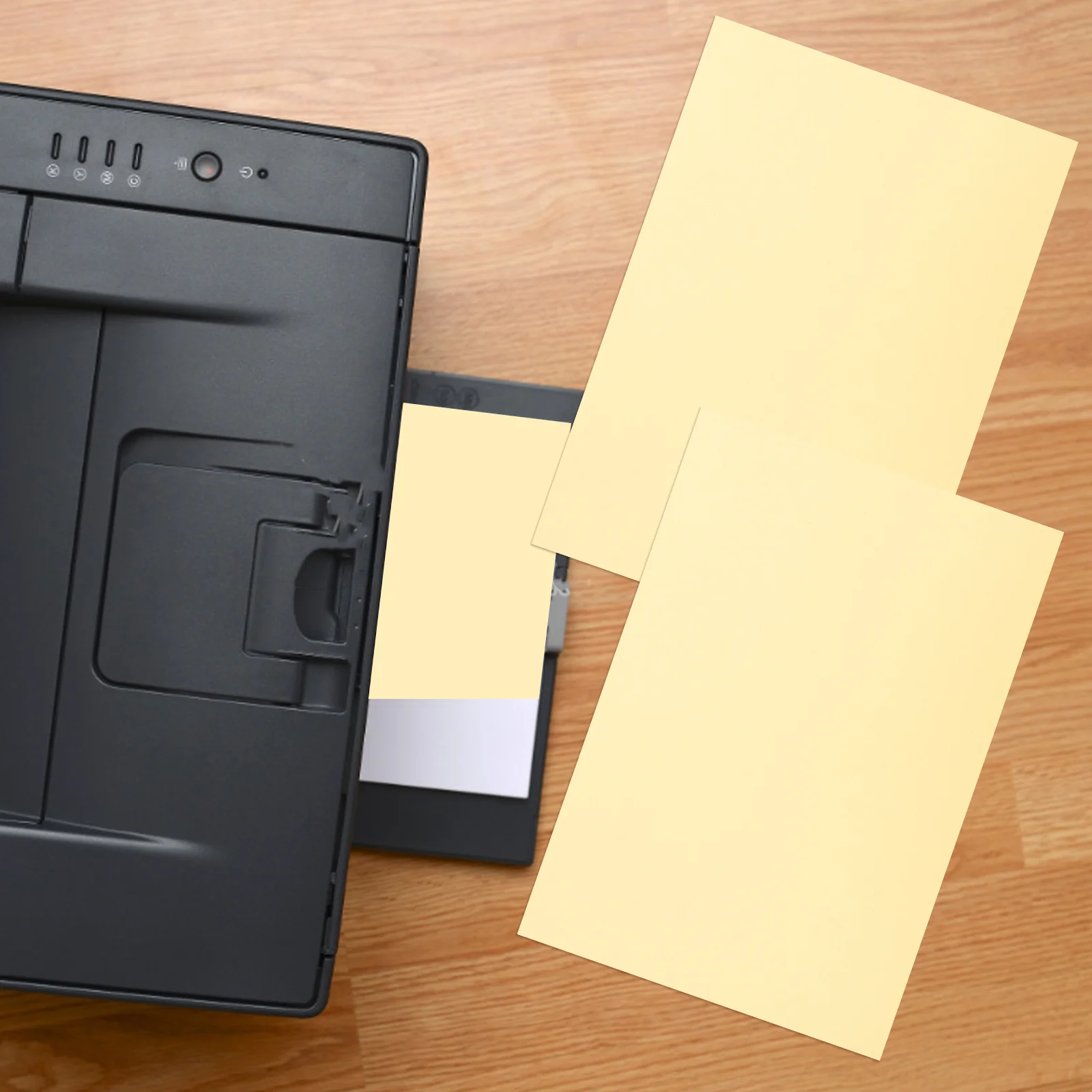 100 Pcs Label Paper Copy Adhesive Sticky Blank Photo Large Stickers for Printer Laser Printable