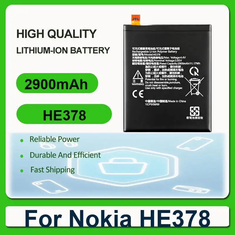 Battery For Nokia C30 Lumia 435 532 RM 1069 1070 1071 HE378 830 535 RM-984 1090 1089 8 Sirocco Global Dual SIM TD-LTE HMD