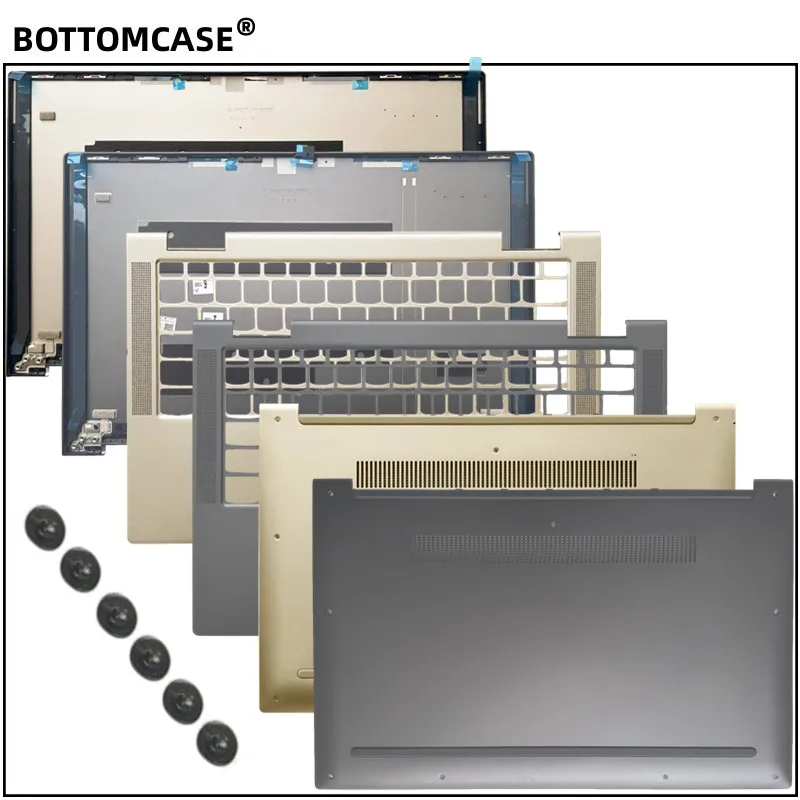 

New For BOTTOMCASE® Yoga C740-14IML Laptop LCD Back Cover Top Case /Palmrest Cover /Bottom Base Cover AM1FG000210 5CB0U43927