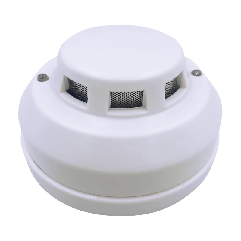 High Quality 12V DC Wired Smoke Detector Optoelectirc Sensor Use To Check Fire or Anti Something Burning Connect To Wired Zone
