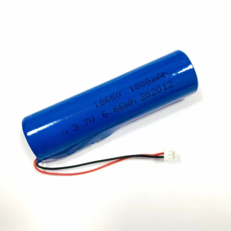 3.7V 1800mAh  18650 Lithium Battery for Flashlight Bicycle Light POS Machine Fascia Direct from Manufacturer