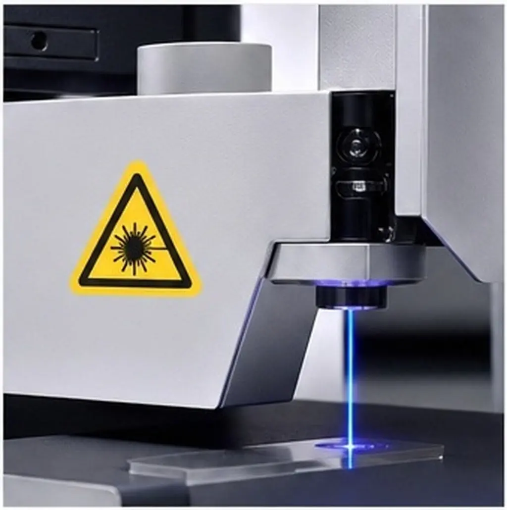 50Pcs Caution Sticker Warning Decal Safety Sign Triangle Hazard Label for Printer Cnc Machine Lab Safety Compliance