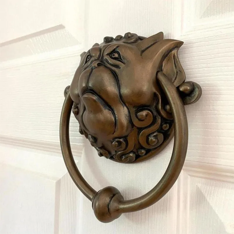 Door Knockers Decorative Door Knockers Decorative Indoors Knocker Wall Art Decorative Iron Craft Gift Decor