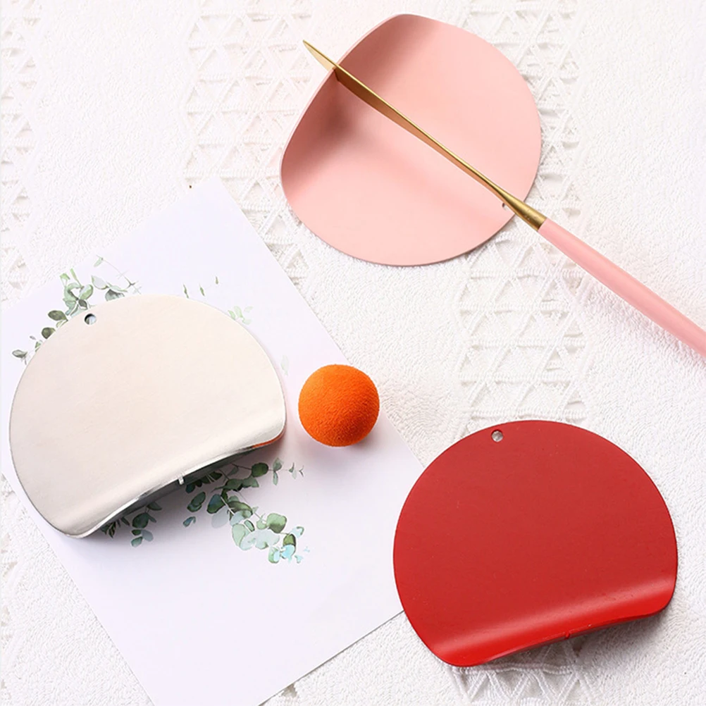 

2 Pcs Spoon Holder Stainless Steel Wear-resistant Delicate Restaurant Tableware Stand Easy to Clean Compact Design